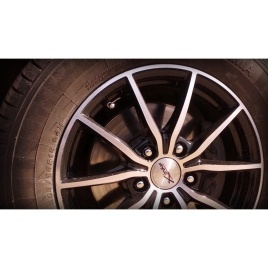 Диск X'trike X-111М  6,5/15 5/100 ET38 d57,1 BK/FP  