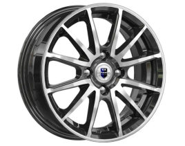 Диск КиК Квант (КС960) 5,5/14 4/98 ET35 d58,5 Алмаз черный 