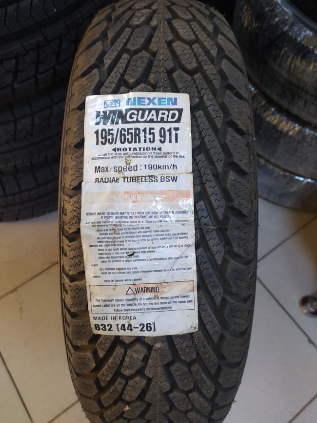 Автошина Nexen 195/65/15 T91 Winguard  фото 4