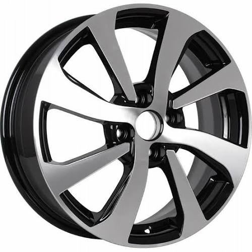 Диск КиК iFree Original Rio X-Line (КС893) 6,0/16 4/100 ET49 d54,1 Алмаз черный  фото 1
