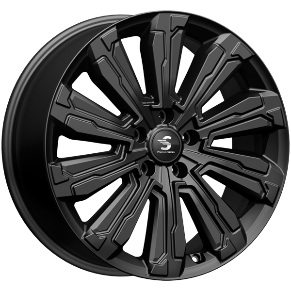 Диск Premium Series Humber (КР1061) 8,0/20 5/114,3 ET35 d60,1  Fury black  фото 1