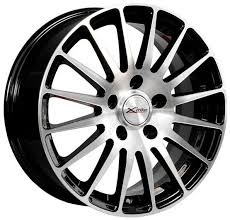 Диск X'trike X-128 6,5/16 5/114,3 ET45 d67,1 BK/FP Fb max 615 kg фото 1