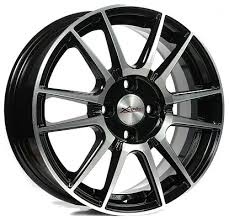 Диск X'trike X-127 6,0/15 4/98 ET35 d58,5 BK/FP  Fb max 540 kg фото 1